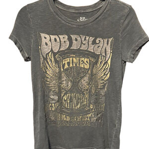 Lucky Brand Bob Dyland the Times they are Changing Short Sleeve T-Shirt